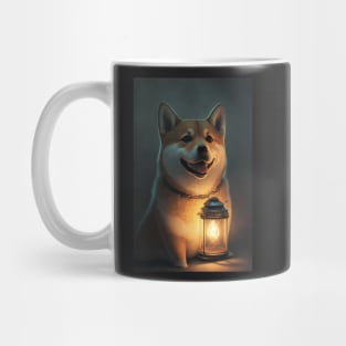 Happy Shiba Inu Dog Mug